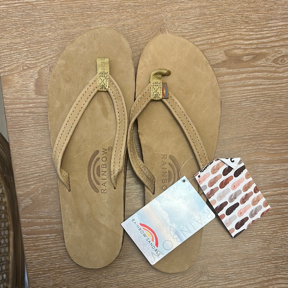 Rainbow Women's Tan Sandals